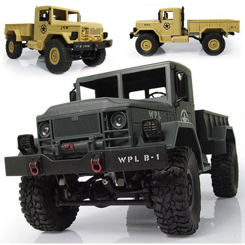 WPL-B14_1:16 4WD Climbing Truck_R/C Model Vehicle_Capable of Carrying Objects