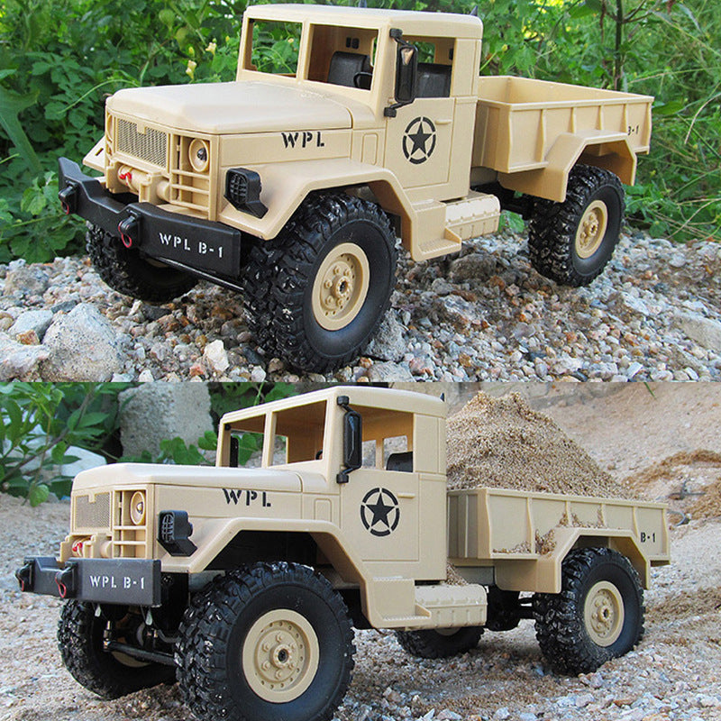 WPL-B14_1:16 4WD Climbing Truck_R/C Model Vehicle_Capable of Carrying Objects