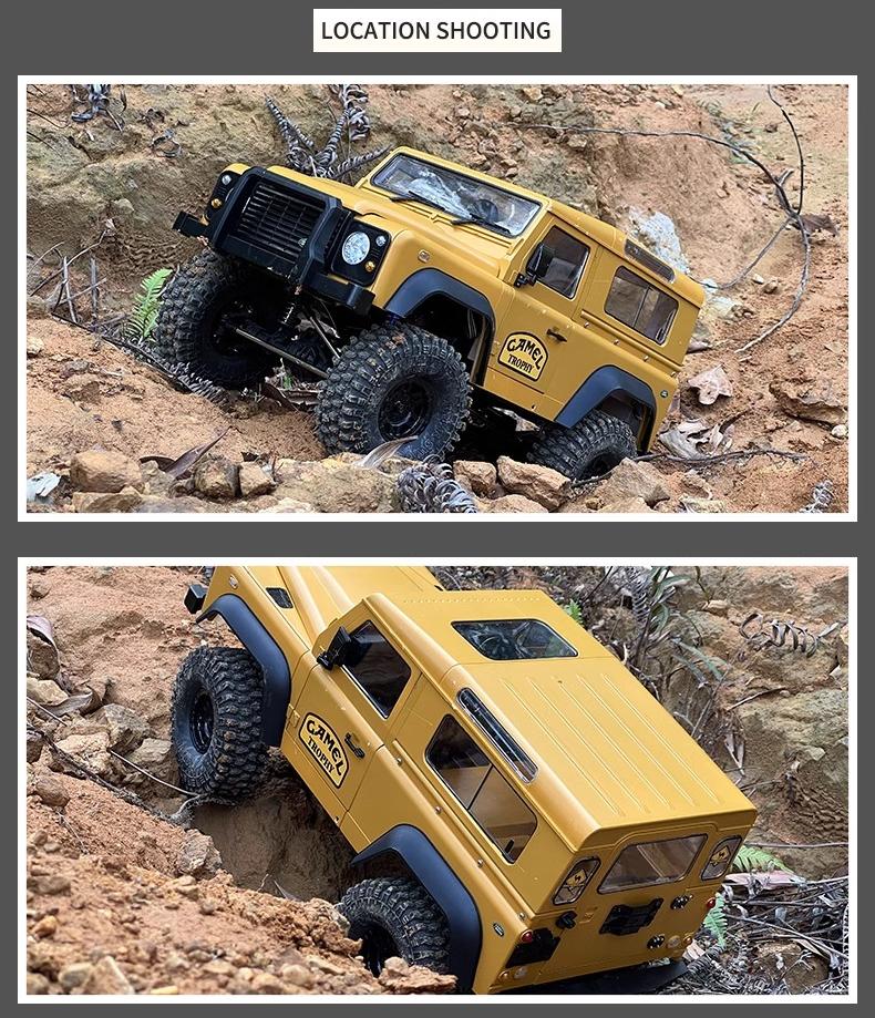 MN999_1:10_Land Rover Defender 4WD R/C Model Car_Climbing Off-road Bigfoot