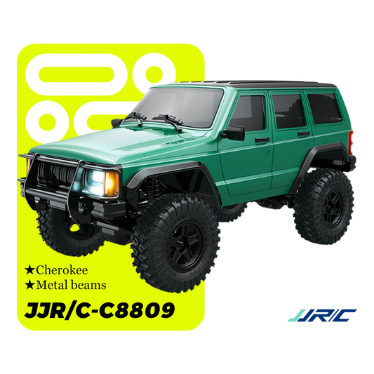 JJRC-C8809_1:18_Cherokee Simulation Model_4WD Shock Absorption Full Scale Climbing RC Car