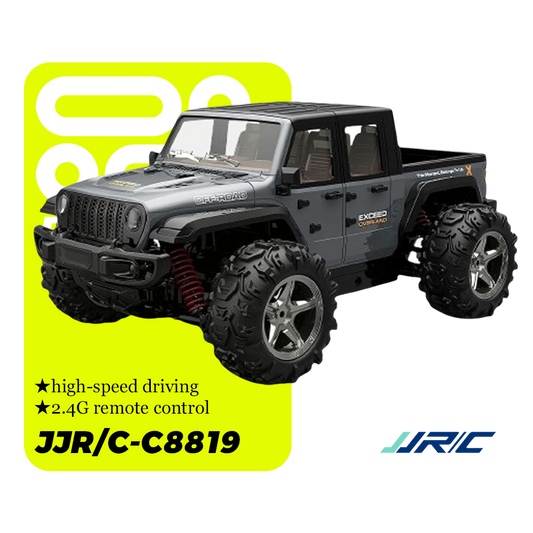 JJRC-C8819_1:20_XtremeDrive All-Terrain Dominator - 2025 4WD RC Truck 30+MPH, 2.4GHz Pro Control with Smart Steering (Age 14+ Adults)