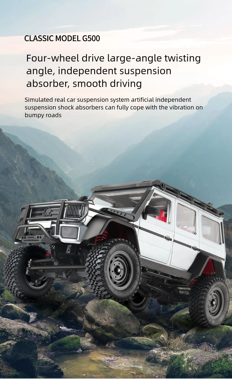 MN86S_1:12_Big G 4WD Climbing Vehicle_Upgrade Model 4*4 Complete Vehicle