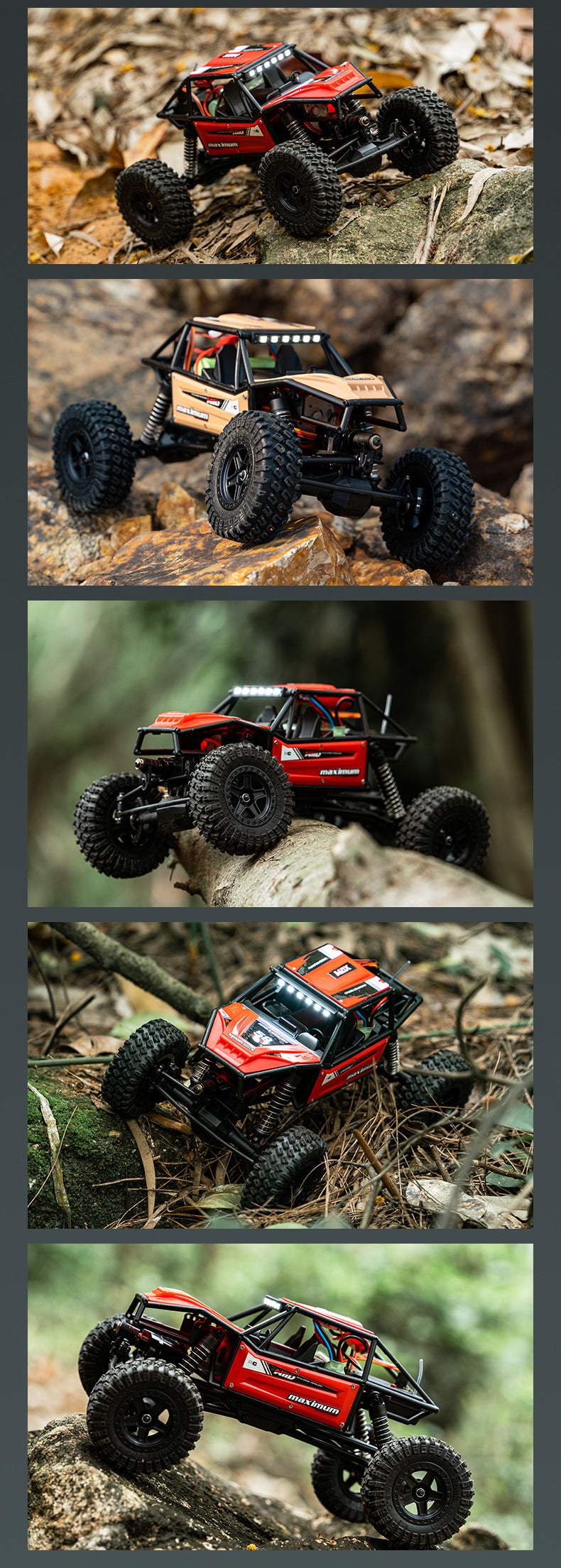 JJRC-C8808_1:18_Full Scale Simulation Tube Frame Model Car_Powerful Motor Shock Absorbing R/C Car