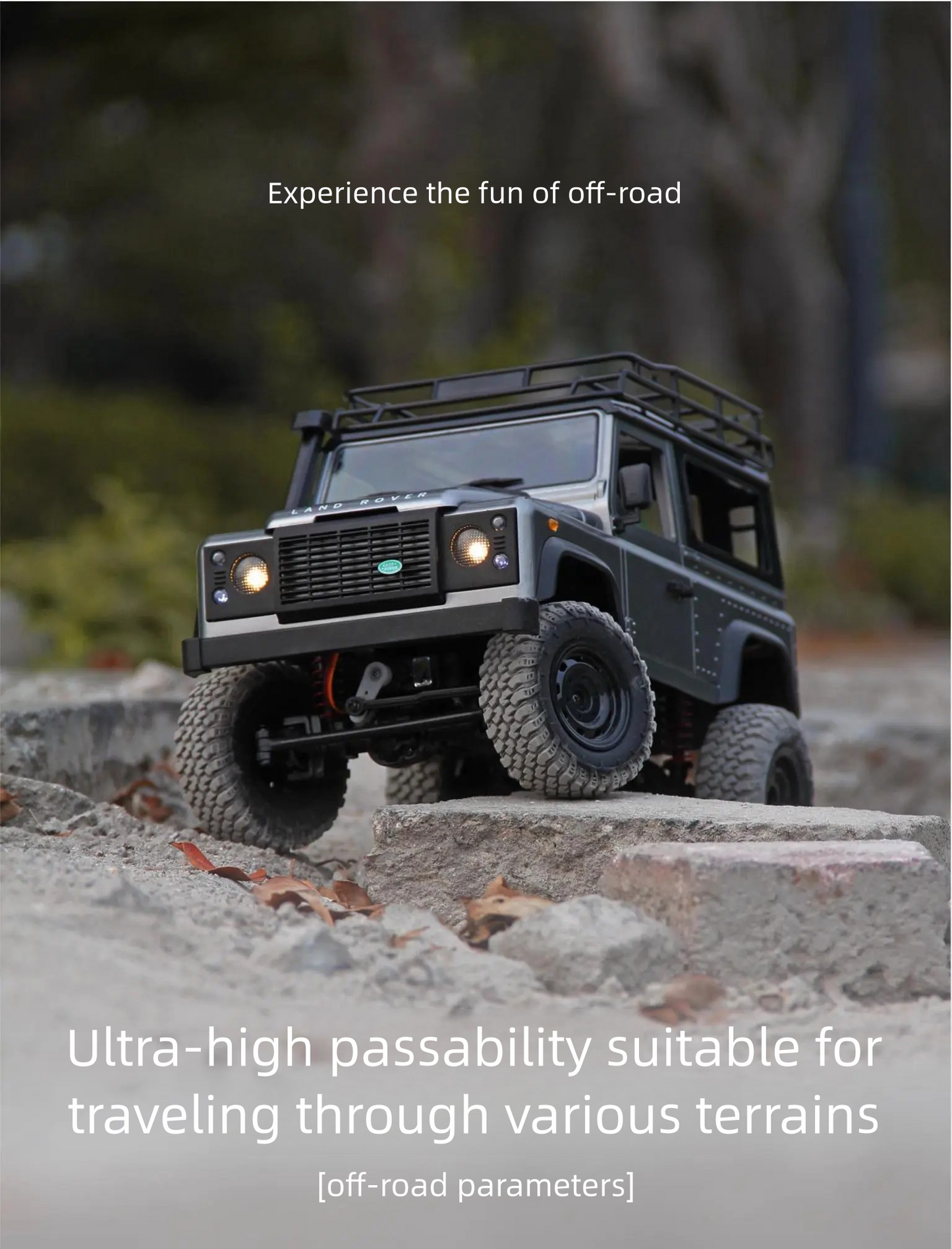 MN-99s_1:12_Land Rover Defender(Upgraded)_2.4G 4WD Climbing Off-roader