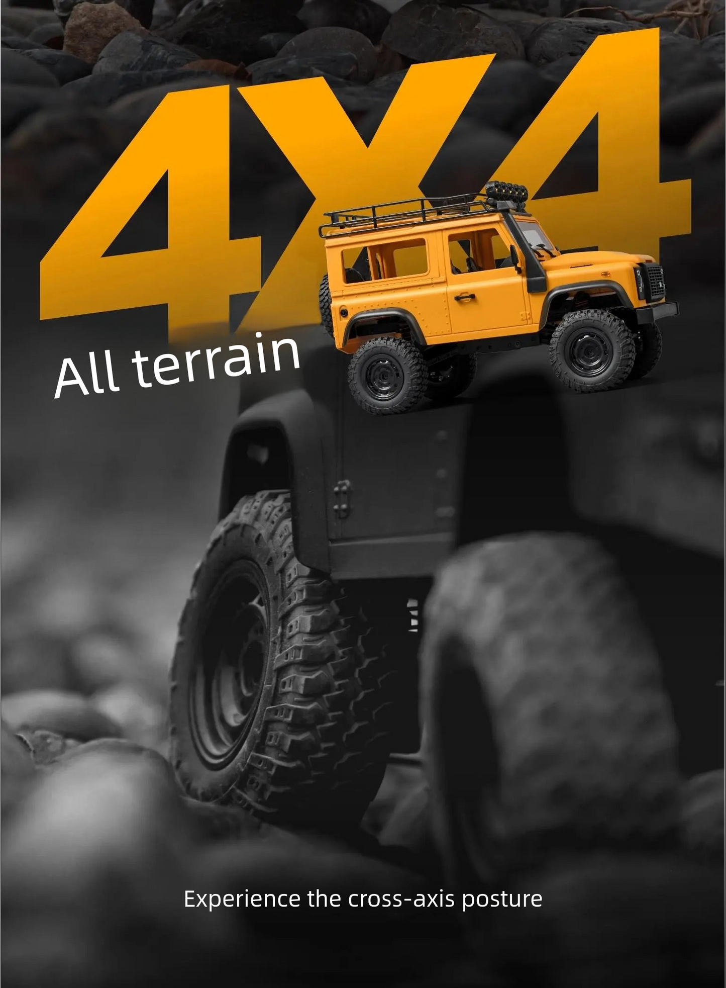 MN-99s_1:12_Land Rover Defender(Upgraded)_2.4G 4WD Climbing Off-roader