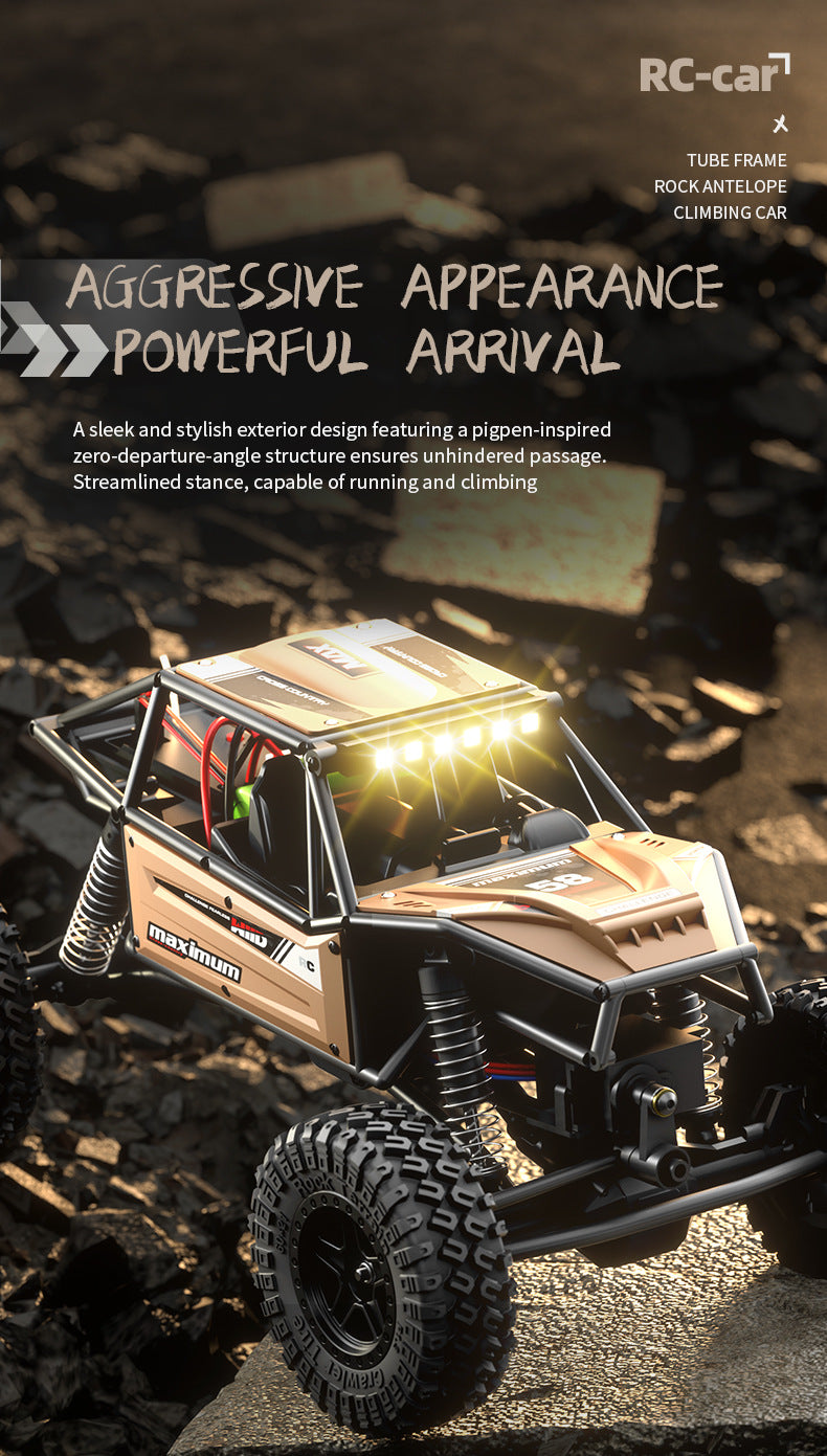 JJRC-C8808_1:18_Full Scale Simulation Tube Frame Model Car_Powerful Motor Shock Absorbing R/C Car