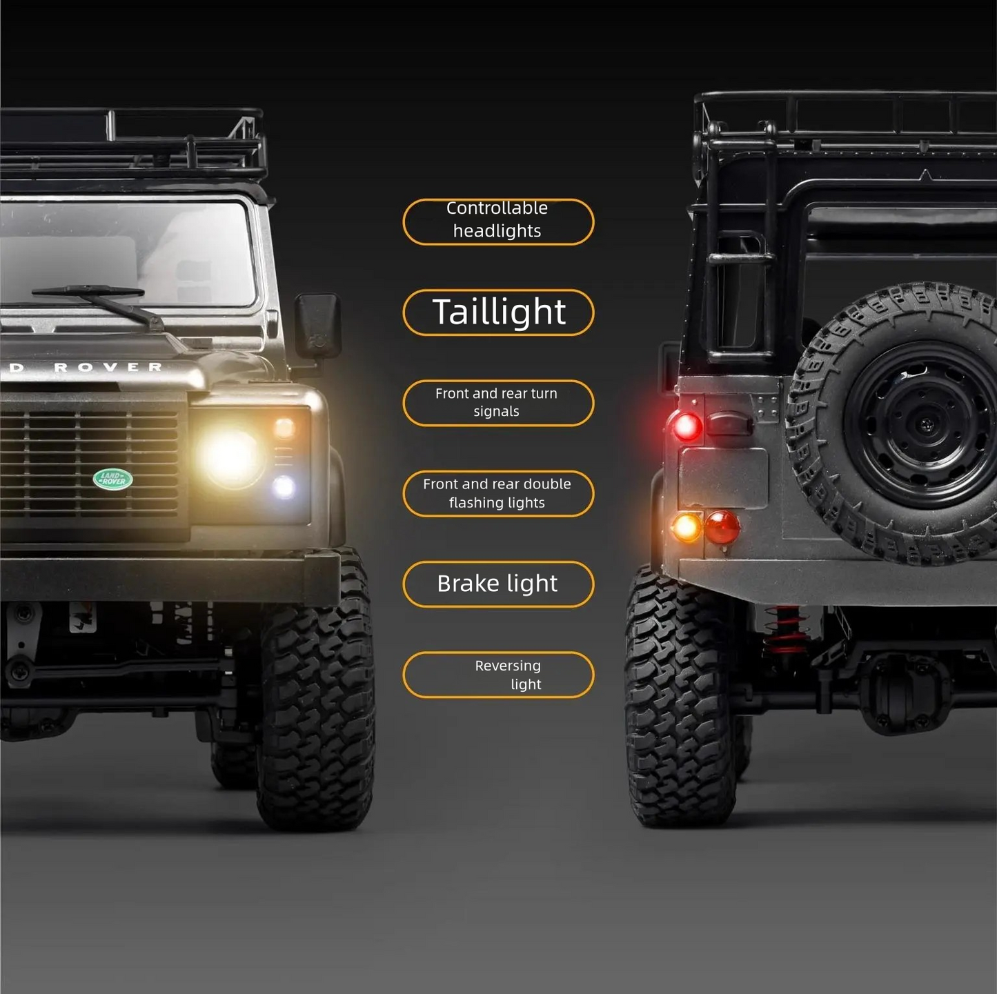 MN-99s_1:12_Land Rover Defender(Upgraded)_2.4G 4WD Climbing Off-roader