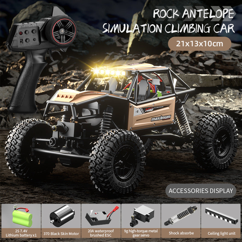 JJRC-C8808_1:18_Full Scale Simulation Tube Frame Model Car_Powerful Motor Shock Absorbing R/C Car