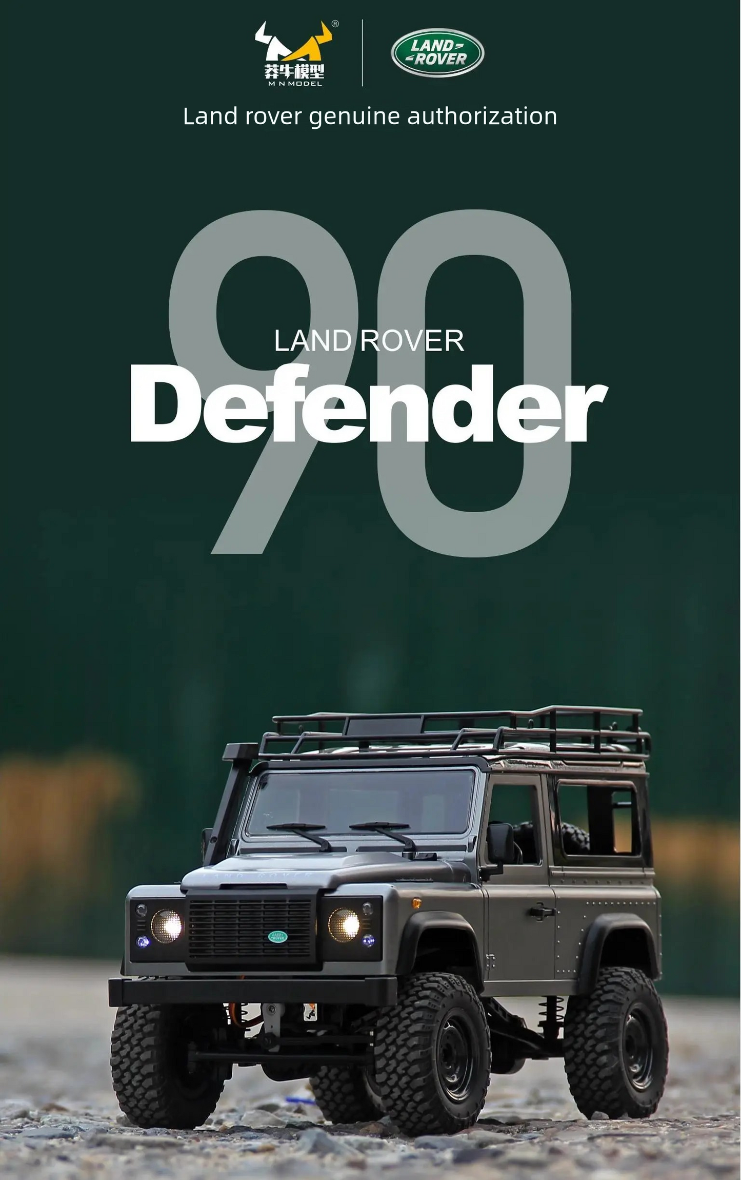 MN-99s_1:12_Land Rover Defender(Upgraded)_2.4G 4WD Climbing Off-roader