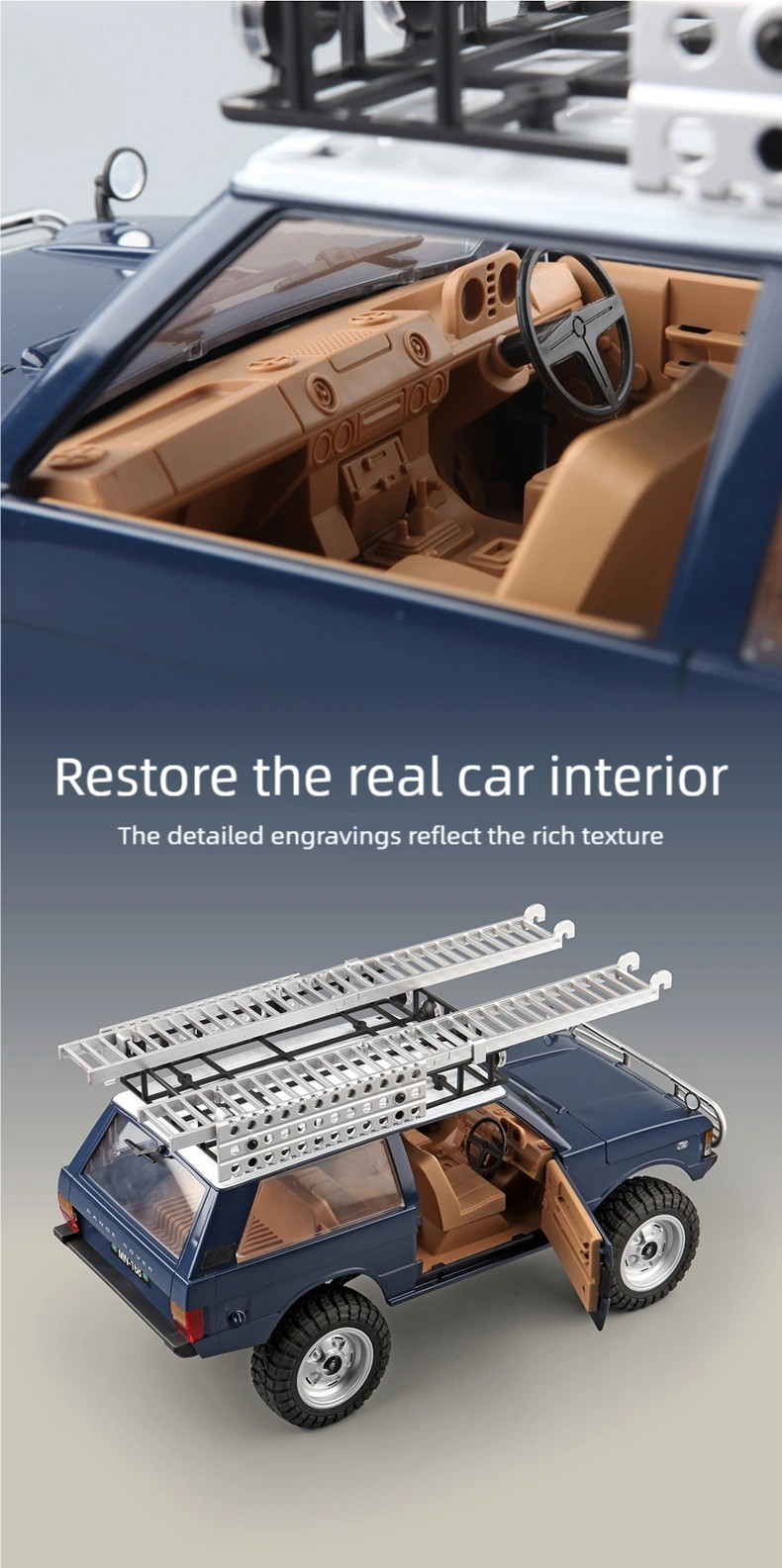 MN168_1:12_Range Rover Simulation RC Off-road Vehicle Model_4WD Full Scale Climbing