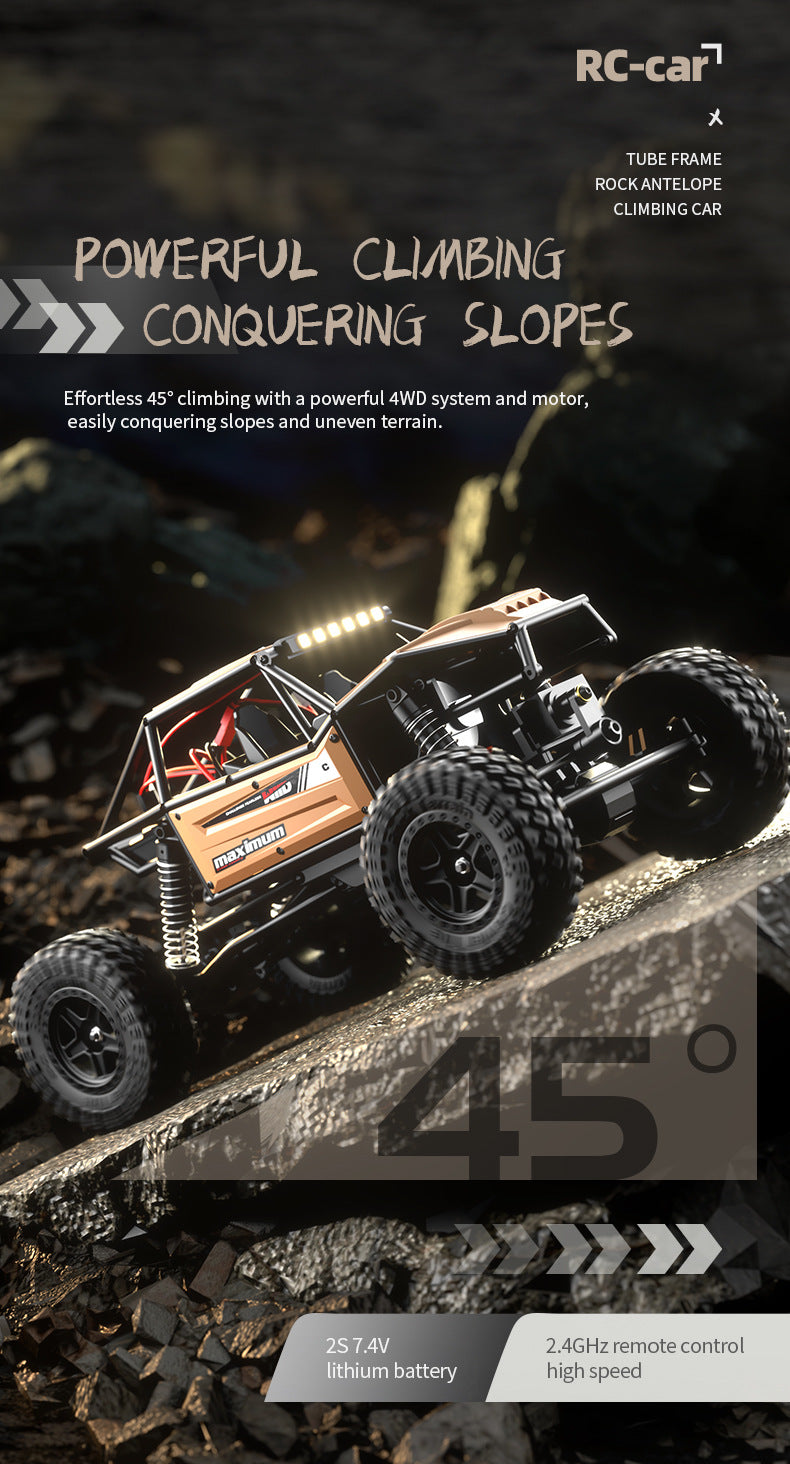 JJRC-C8808_1:18_Full Scale Simulation Tube Frame Model Car_Powerful Motor Shock Absorbing R/C Car