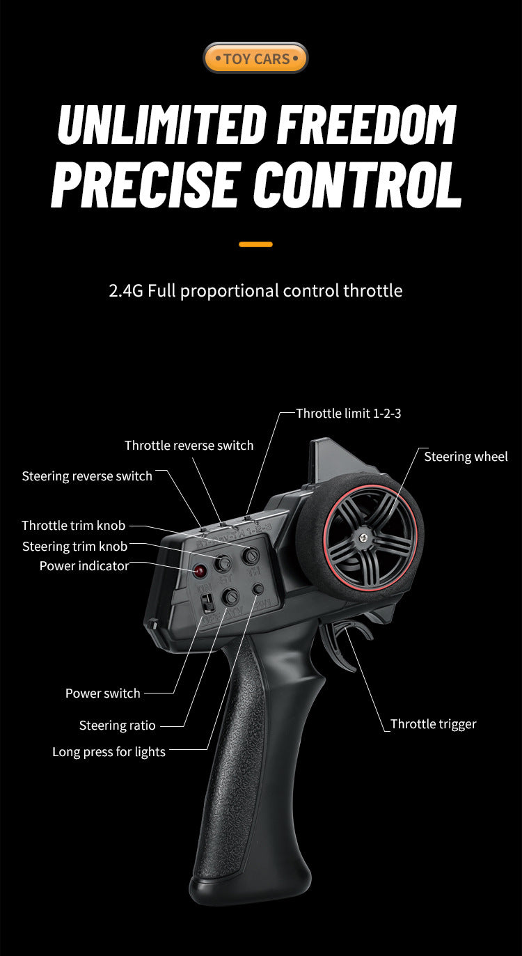 JJRC-C8809_1:18_Cherokee Simulation Model_4WD Shock Absorption Full Scale Climbing RC Car