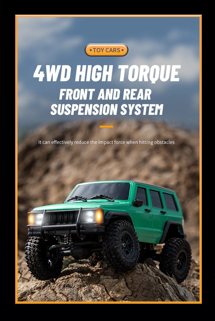JJRC-C8809_1:18_Cherokee Simulation Model_4WD Shock Absorption Full Scale Climbing RC Car