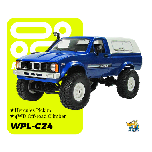 WPL-C24_1:16_Hercules Pickup_4WD Off-road Climber