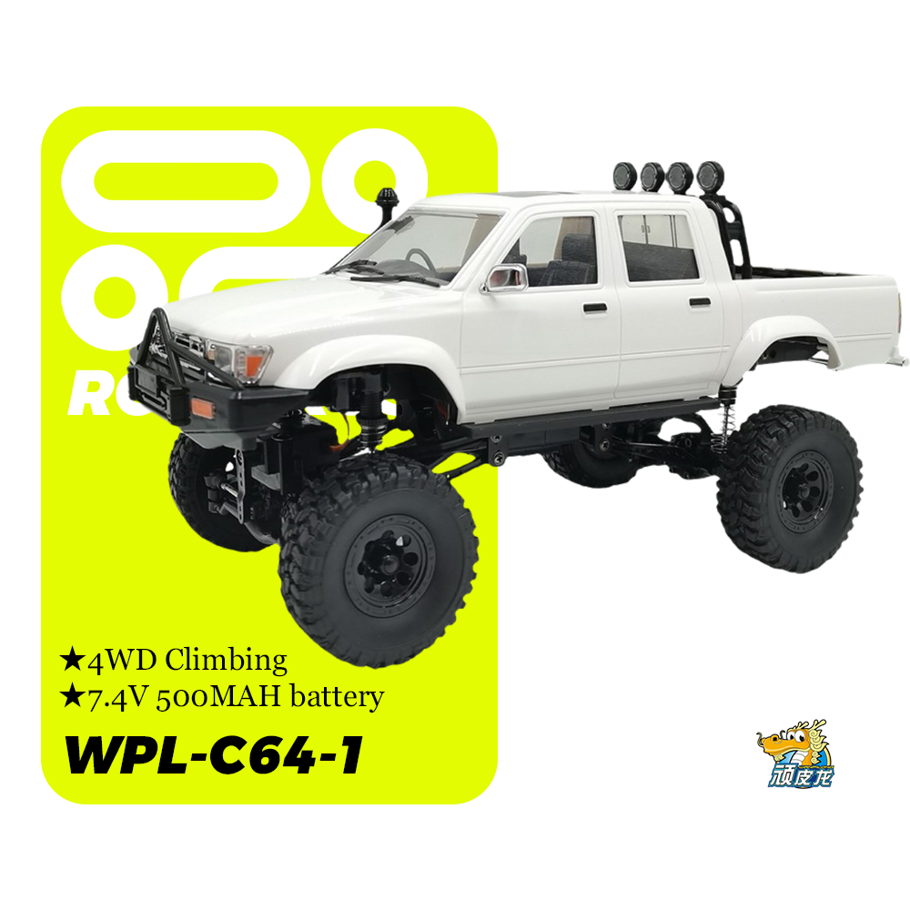 WPL-C64-1_1:16_4WD Climbing Remote Control Vehicle