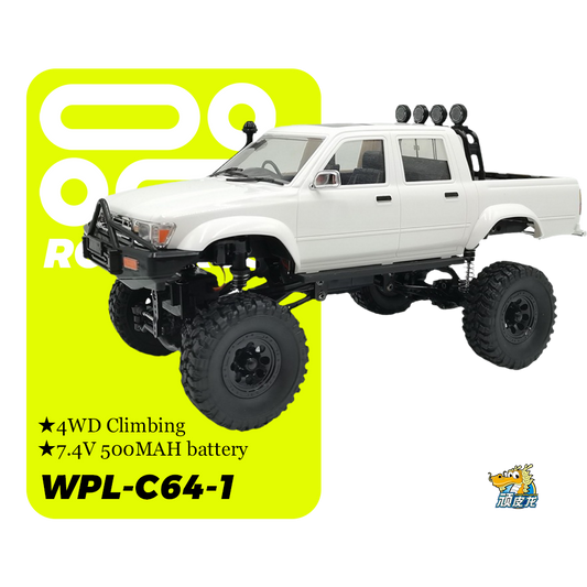 WPL-C64-1_1:16_4WD Climbing Remote Control Vehicle