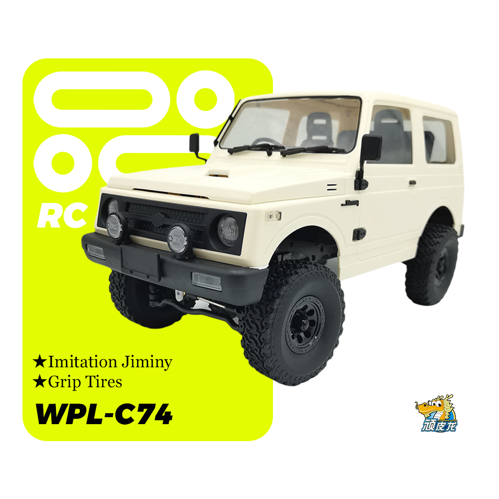 WPL-C74_1:10_Jimmy Samurai JA11_4WD Climbing Off-road RC Vehicle