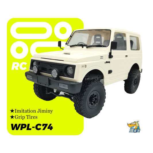 WPL-C74_1:10_Jimmy Samurai JA11_4WD Climbing Off-road RC Vehicle