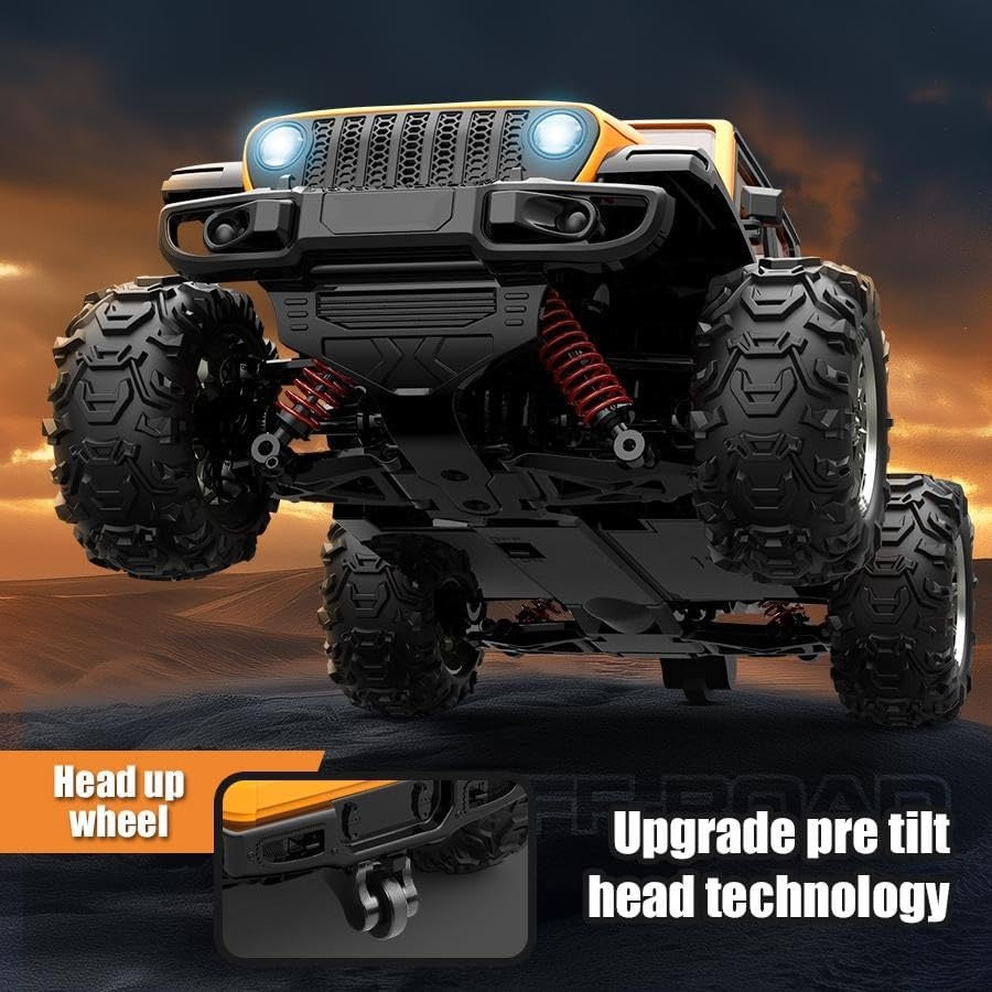 XtremeDrive JJRC C8819 All-Terrain Dominator - 2025 4WD RC Truck 30+MPH, 2.4GHz Pro Control with Smart Steering (Age 14+ Adults)