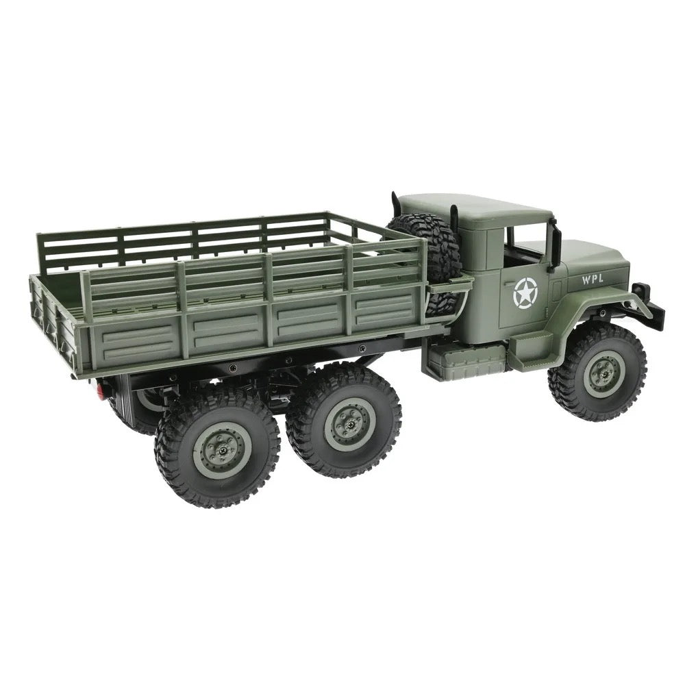 Xtreme RC Crawler Truck WPL B16 1:16 4WD - Waterproof Offroad Vehicle with Winch System