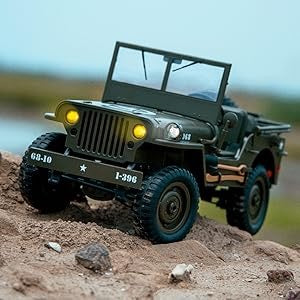 XtremeCrawl JJRC-C8815 Military RC Truck 1:10 Scale - 4WD Rock Crawler , 2.4GHz All-Terrain Vehicle