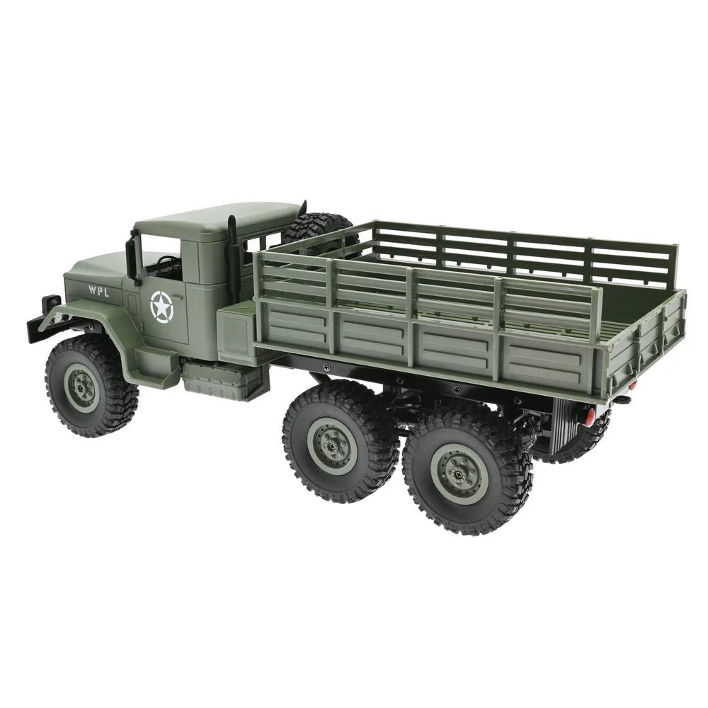 Xtreme RC Crawler Truck WPL B16 1:16 4WD - Waterproof Offroad Vehicle with Winch System