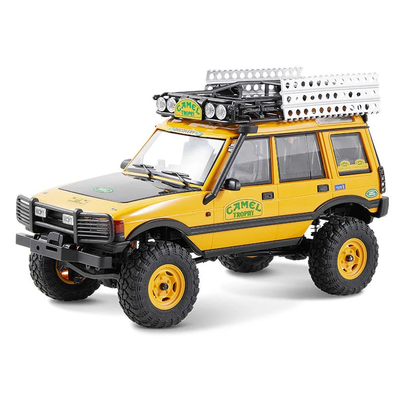FMS-FCX24M_1:24_LAND ROVER Family_Land Rover Camel Trophy Heritage_Licensed Scaler_Portal Axles (Safari Sand)