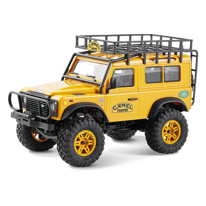 FMS-FCX24M_1:24_LAND ROVER Family_Land Rover Camel Trophy Heritage_Licensed Scaler_Portal Axles (Safari Sand)