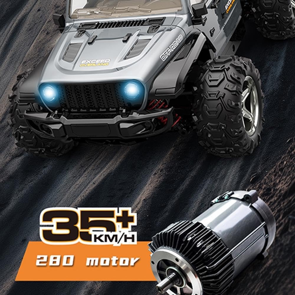 XtremeDrive JJRC C8819 All-Terrain Dominator - 2025 4WD RC Truck 30+MPH, 2.4GHz Pro Control with Smart Steering (Age 14+ Adults)