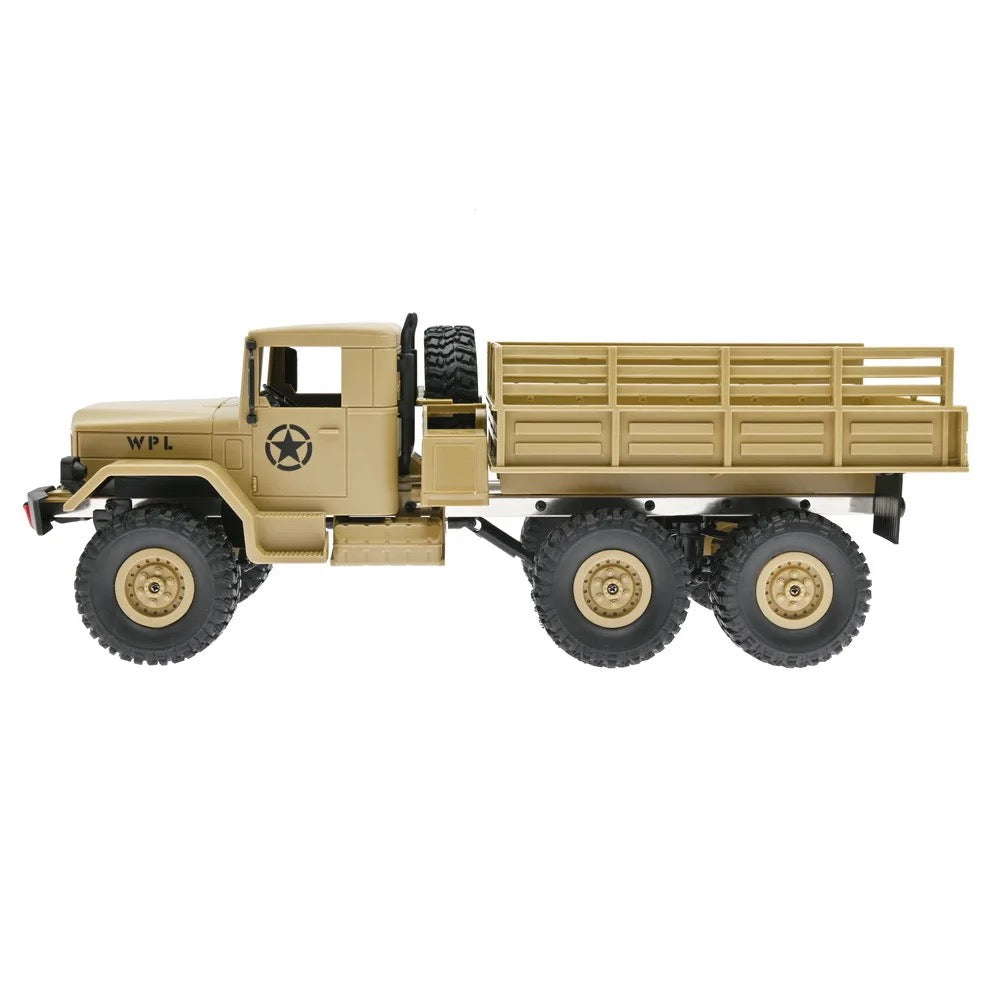 Xtreme RC Crawler Truck WPL B16 1:16 4WD - Waterproof Offroad Vehicle with Winch System