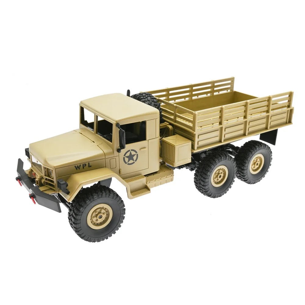 Xtreme RC Crawler Truck WPL B16 1:16 4WD - Waterproof Offroad Vehicle with Winch System