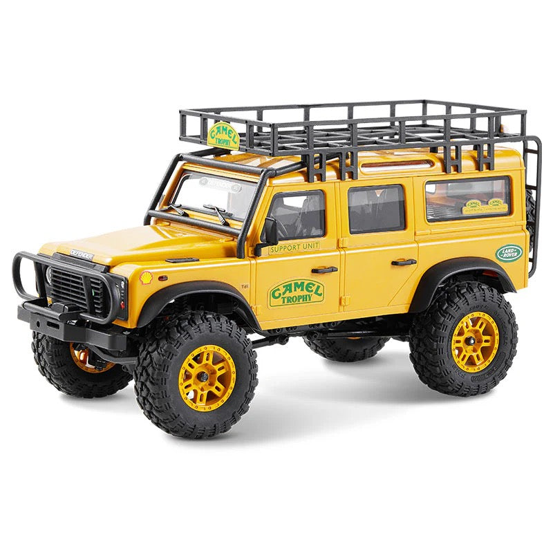 FMS-FCX24M_1:24_LAND ROVER Family_Land Rover Camel Trophy Heritage_Licensed Scaler_Portal Axles (Safari Sand)