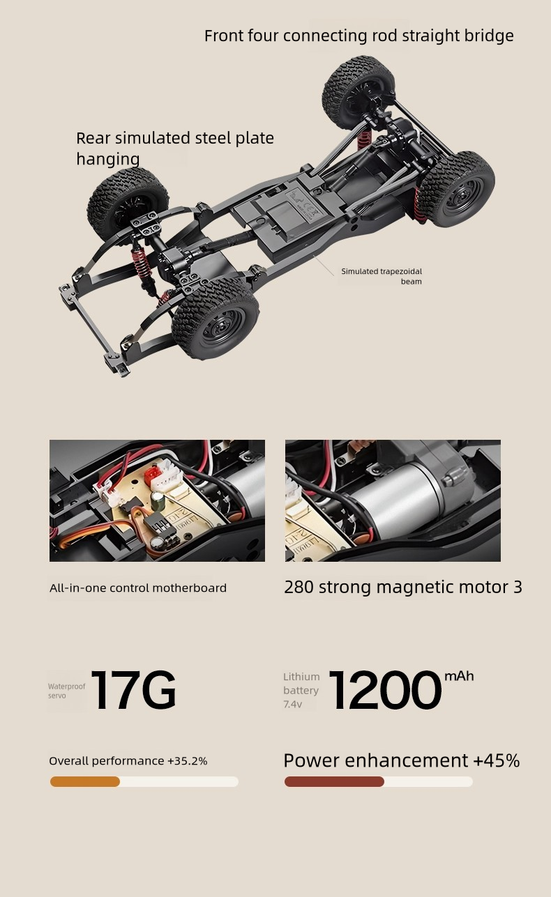 MN-82s_1:12_Full Scale Toyota Pickup_Climbing Off-Road Vehicle Enhanced Edition