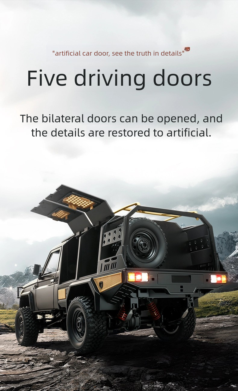 MN-82s_1:12_Full Scale Toyota Pickup_Climbing Off-Road Vehicle Enhanced Edition