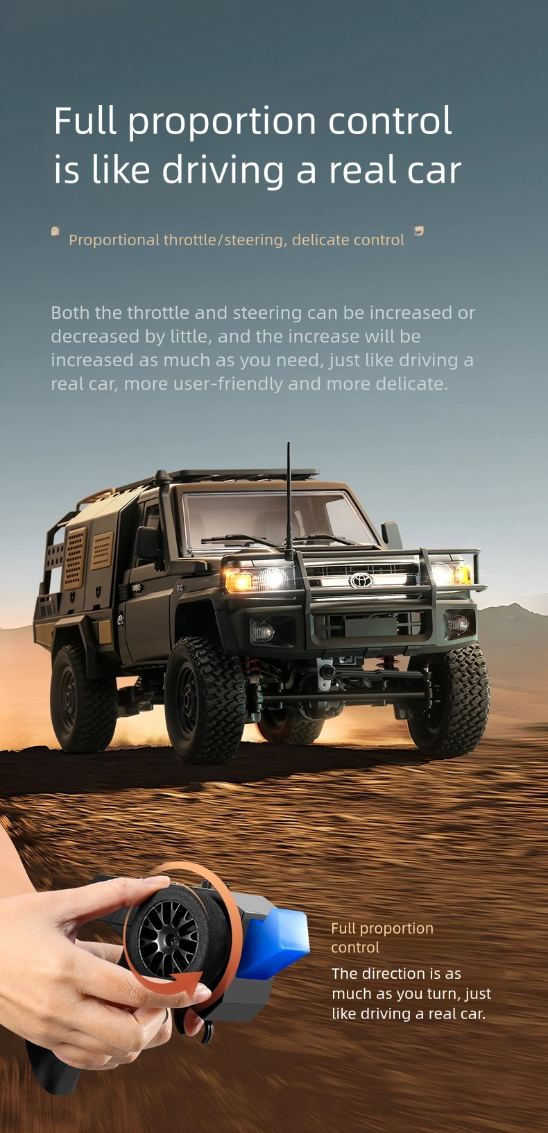 MN-82s_1:12_Full Scale Toyota Pickup_Climbing Off-Road Vehicle Enhanced Edition