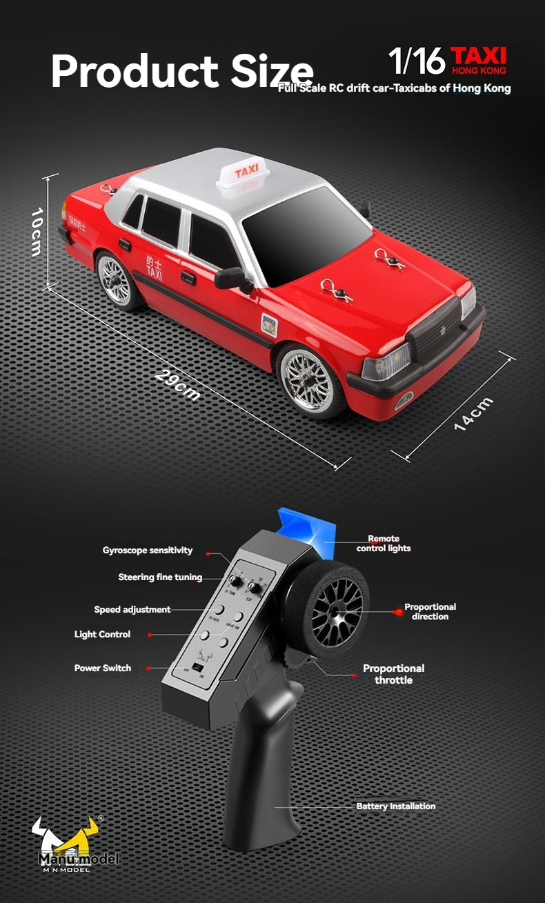 MN-38_1:16_Hong Kong Taxi_Full Scale Drift Car