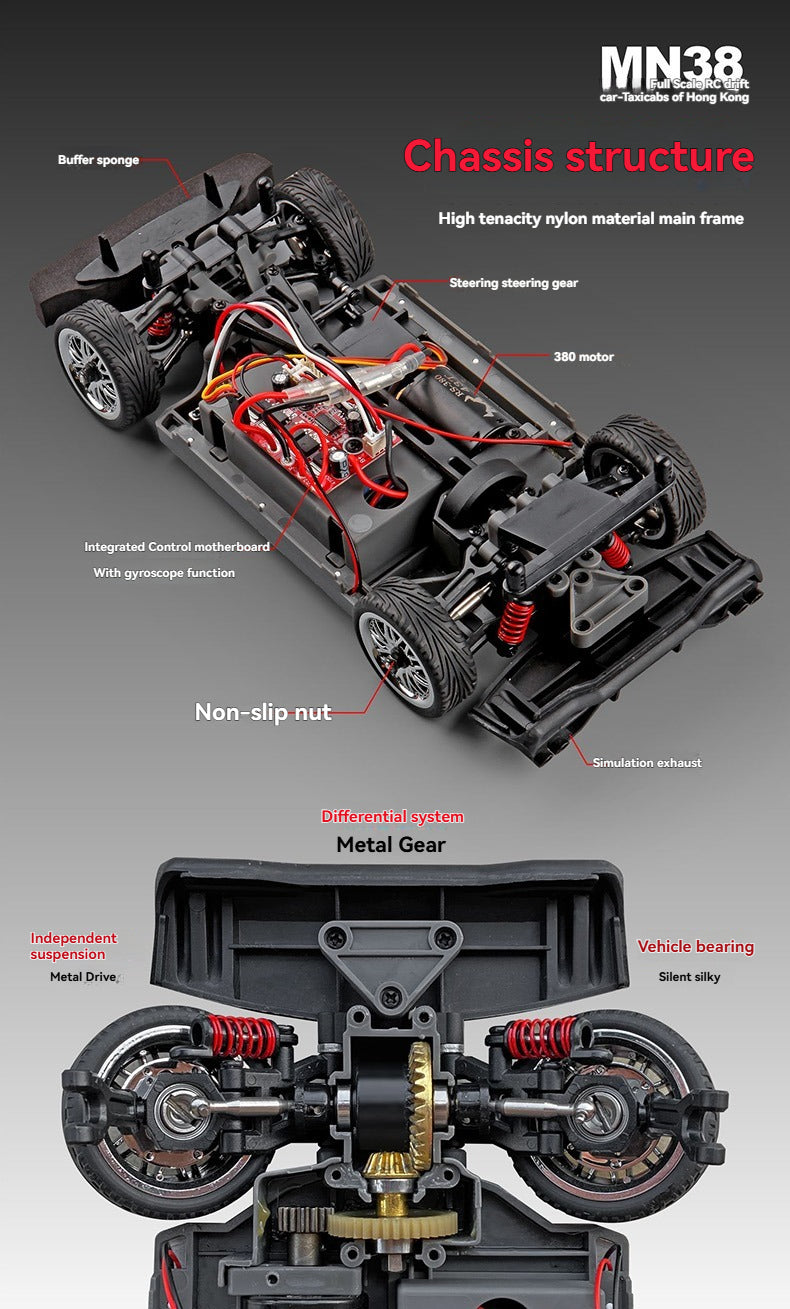 MN-38_1:16_Hong Kong Taxi_Full Scale Drift Car