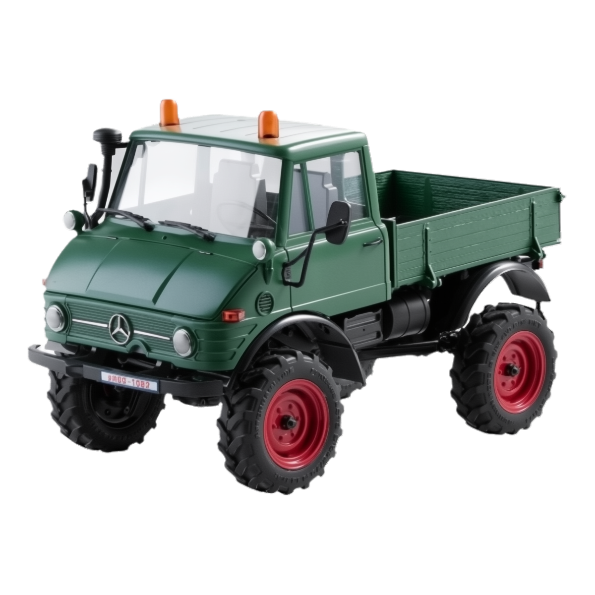 FMS-FCX24Unimog_1:24_ MercedesBenz Unimog_Rock Crawler RTR (130 Brushed Motor)