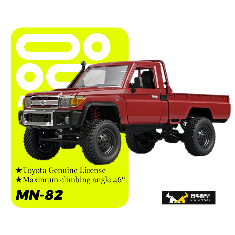 MN-82_1:12_Full Scale Toyota Pickup_Climbing Off-road Vehicle R/C Model