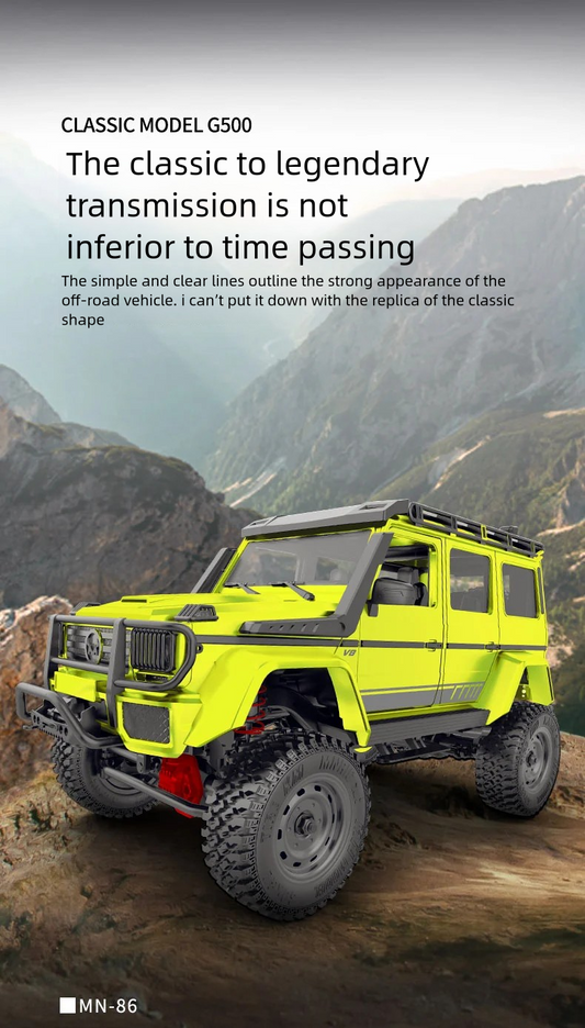 MN86S_1:12_Big G 4WD Climbing Vehicle_Upgrade Model 4*4 Complete Vehicle