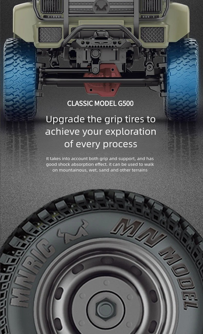 MN86S_1:12_Big G 4WD Climbing Vehicle_Upgrade Model 4*4 Complete Vehicle