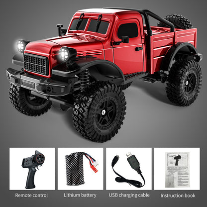 JJRC-C8813_1:18_Dodge Pickup Simulation Model_Full Scale 4WD Off-road Climbing RC RC Vehicle