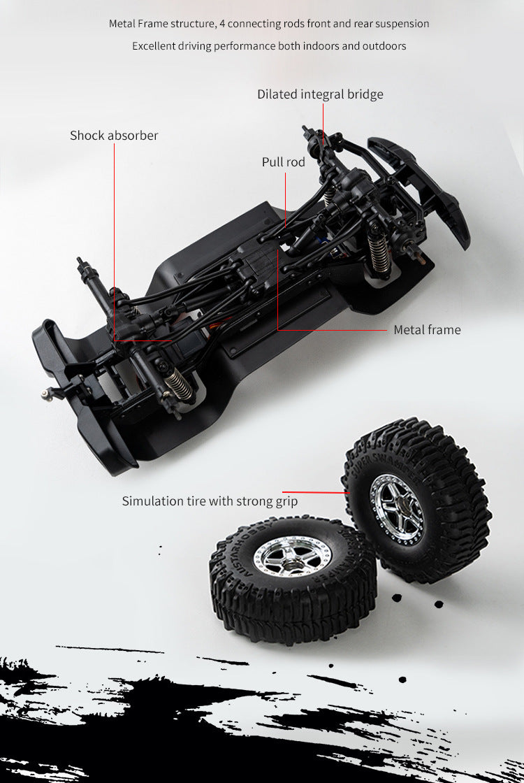 JJRC-C8801_1:18_Shepherd Off-road Jeep_2.4G wireless 4WD remote control car