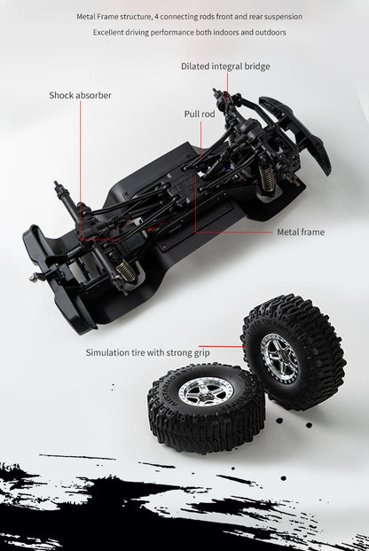 JJRC-C8801_1:18_Shepherd Off-road Jeep_2.4G wireless 4WD remote control car