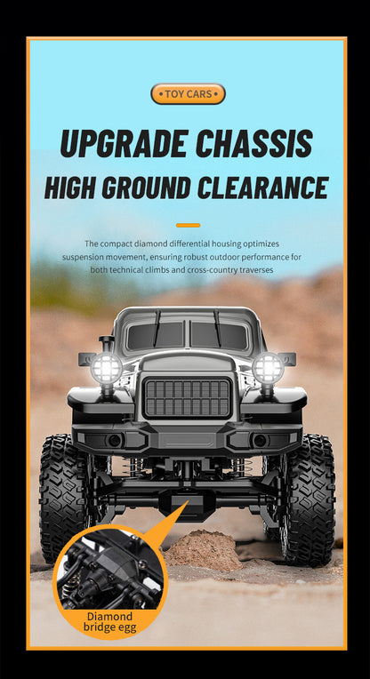 JJRC-C8813_1:18_Dodge Pickup Simulation Model_Full Scale 4WD Off-road Climbing RC RC Vehicle