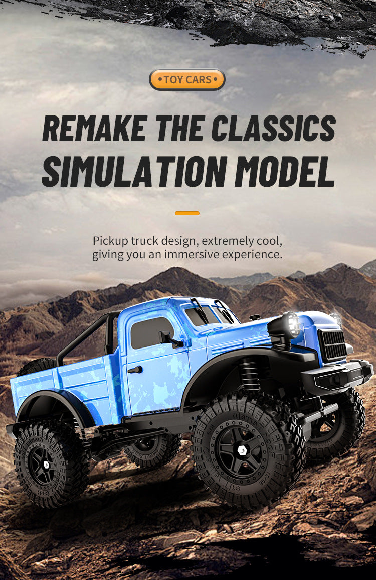 JJRC-C8813_1:18_Dodge Pickup Simulation Model_Full Scale 4WD Off-road Climbing RC RC Vehicle