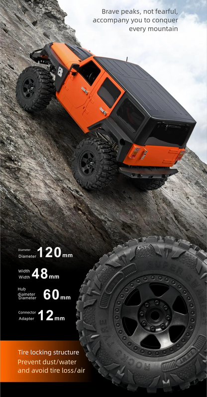 MN222_1:10_Full Scale R/C Model_2.4G 4WD Climbing