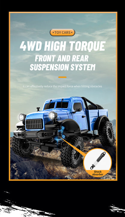 JJRC-C8813_1:18_Dodge Pickup Simulation Model_Full Scale 4WD Off-road Climbing RC RC Vehicle