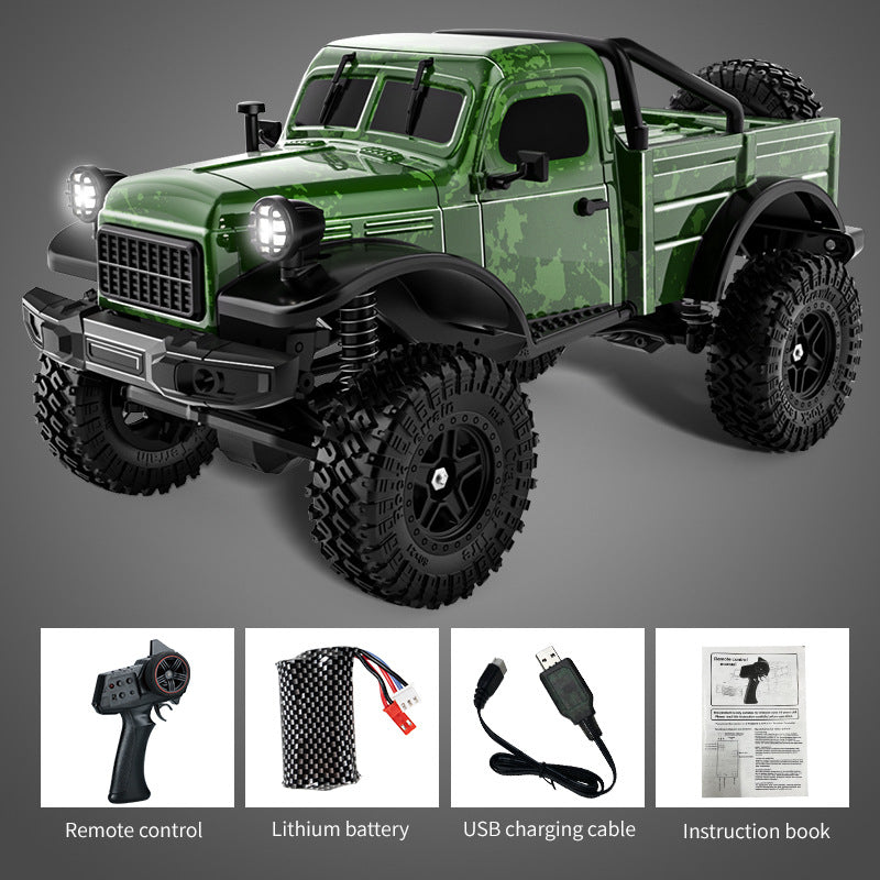 JJRC-C8813_1:18_Dodge Pickup Simulation Model_Full Scale 4WD Off-road Climbing RC RC Vehicle