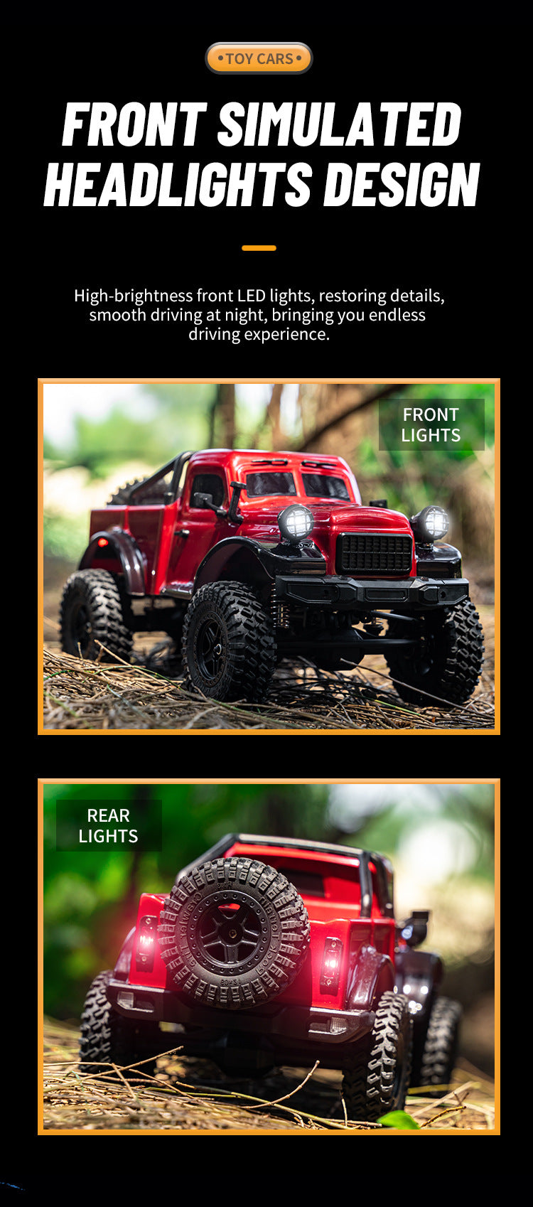 JJRC-C8813_1:18_Dodge Pickup Simulation Model_Full Scale 4WD Off-road Climbing RC RC Vehicle